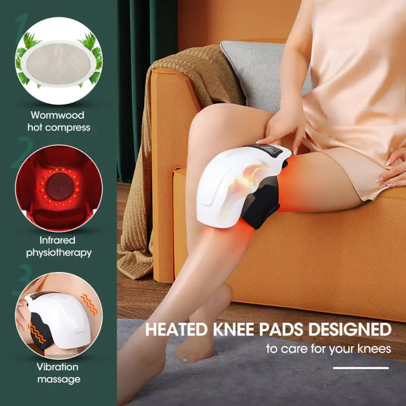 Vellova Relief™ Wireless Heating Knee Massager