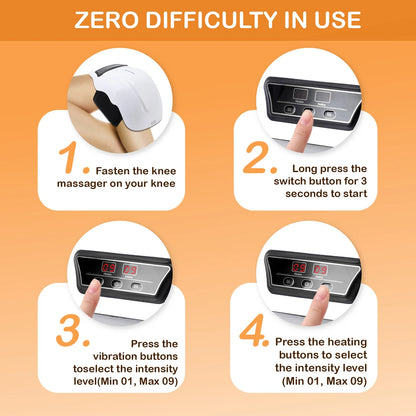 Vellova Relief™ Wireless Heating Knee Massager