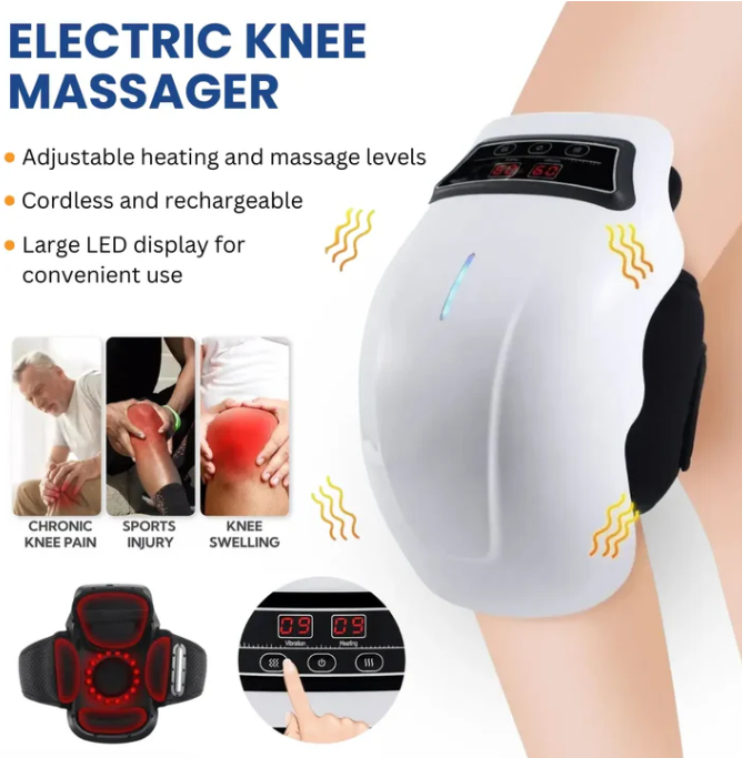 Vellova Relief™ Wireless Heating Knee Massager