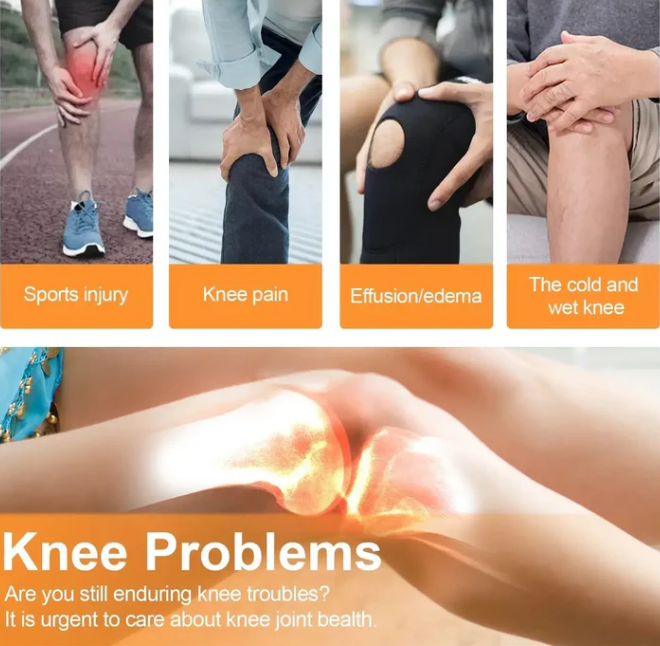 Vellova Relief™ Wireless Heating Knee Massager